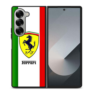 FERRARI ITALI FLAG LOGO Samsung Galaxy Z Fold 6 Case Cover