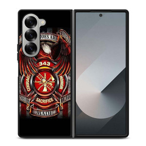 FIREFIGHTER FIREMAN HEROES Samsung Galaxy Z Fold 6 Case Cover