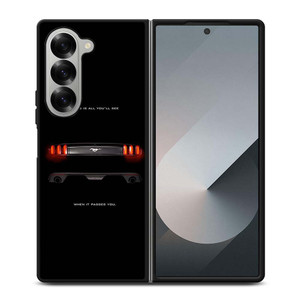 FORD MUSTANG CAR BACKLIGHT Samsung Galaxy Z Fold 6 Case Cover
