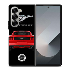 FORD MUSTANG GT RED CAR Samsung Galaxy Z Fold 6 Case Cover FORD MUSTANG GT RED CAR Samsung Galaxy Z Fold 6 Case Cover