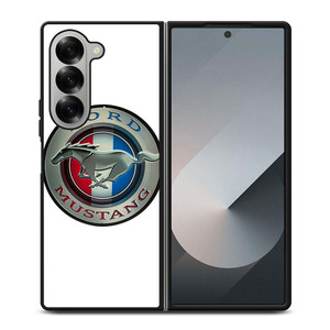 FORD MUSTANG LOGO CIRCLE Samsung Galaxy Z Fold 6 Case Cover FORD MUSTANG LOGO CIRCLE Samsung Galaxy Z Fold 6 Case Cover