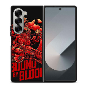GEARS OF WAR BOUND BY BLOOD Samsung Galaxy Z Fold 6 Case Cover GEARS OF WAR BOUND BY BLOOD Samsung Galaxy Z Fold 6 Case Cover