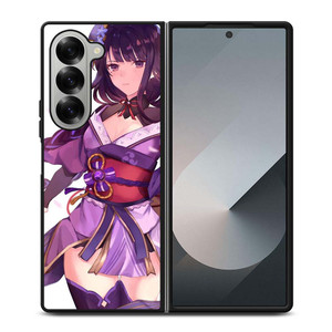 GENSHIN IMPACT RAIDEN SHOGUN Samsung Galaxy Z Fold 6 Case Cover GENSHIN IMPACT RAIDEN SHOGUN Samsung Galaxy Z Fold 6 Case Cover