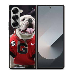 GEORGIA BULLDOGS NFL MASCOT Samsung Galaxy Z Fold 6 Case Cover