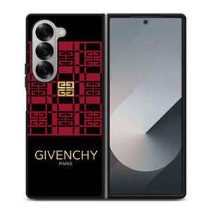 GIVENCHY PARIS LOGO RED GOLD Samsung Galaxy Z Fold 6 Case Cover GIVENCHY PARIS LOGO RED GOLD Samsung Galaxy Z Fold 6 Case Cover