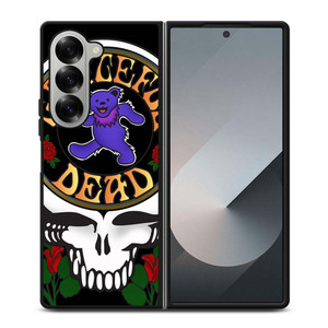 GRATEFUL DEAD FLORAL Samsung Galaxy Z Fold 6 Case Cover