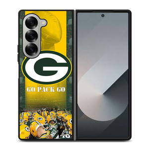GREEN BAY PACKERS GO PACK GO Samsung Galaxy Z Fold 6 Case Cover