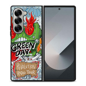 GREEN DAY BAND REVOLUTION RADIO TOUR Samsung Galaxy Z Fold 6 Case Cover