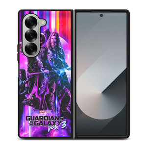 GUARDIANS OF THE GALAXY VOL3 POSTER Samsung Galaxy Z Fold 6 Case Cover