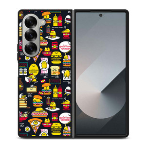 GUDETAMA LAZY EGG COLLAGE Samsung Galaxy Z Fold 6 Case Cover