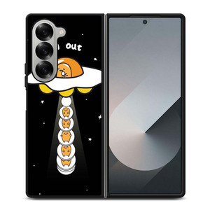 GUDETAMA LAZY EGG UFO Samsung Galaxy Z Fold 6 Case Cover