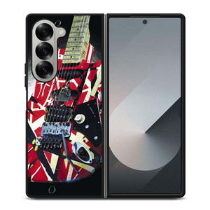 GUITAR EDDIE VAN HALEN GUITAR Samsung Galaxy Z Fold 6 Case Cover