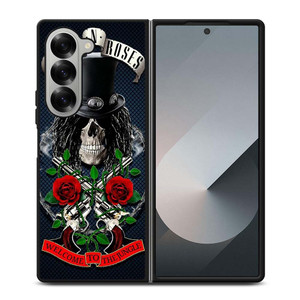 GUNS N ROSES GROUP ROCK BAND Samsung Galaxy Z Fold 6 Case Cover GUNS N ROSES GROUP ROCK BAND Samsung Galaxy Z Fold 6 Case Cover