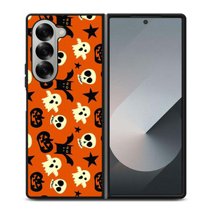 HALLOWEEN GHOST PATTERN Samsung Galaxy Z Fold 6 Case Cover