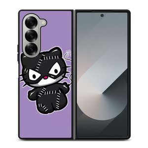 HELLO KITTY CAT WOMAN Samsung Galaxy Z Fold 6 Case Cover HELLO KITTY CAT WOMAN Samsung Galaxy Z Fold 6 Case Cover