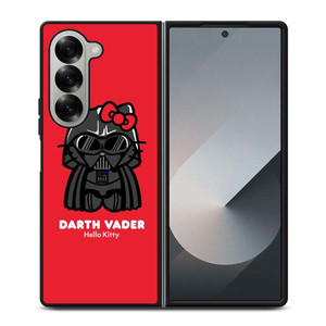 HELLO KITTY DARTH VADER STAR WARS Samsung Galaxy Z Fold 6 Case Cover