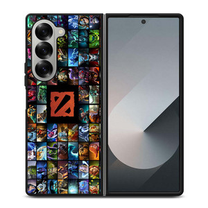 HEROES DOTA 2 COLLAGE Samsung Galaxy Z Fold 6 Case Cover HEROES DOTA 2 COLLAGE Samsung Galaxy Z Fold 6 Case Cover
