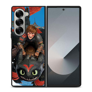 HICCUP AND TOOTHLESS TRAIN YOUR DRAGON Samsung Galaxy Z Fold 6 Case Cover
