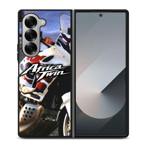 HONDA AFRICA TWIN RETRO Samsung Galaxy Z Fold 6 Case Cover HONDA AFRICA TWIN RETRO Samsung Galaxy Z Fold 6 Case Cover