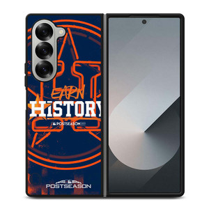 HOUSTON ASTROS POSTER Samsung Galaxy Z Fold 6 Case Cover