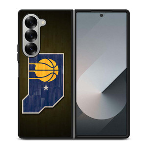 INDIANA PACERS WOODEN LOGO Samsung Galaxy Z Fold 6 Case Cover