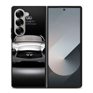 INFINITI WHITE CAR Samsung Galaxy Z Fold 6 Case Cover INFINITI WHITE CAR Samsung Galaxy Z Fold 6 Case Cover