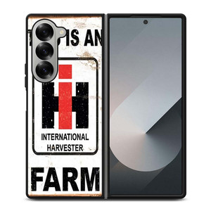 INTERNATIONAL HARVESTER IH THIS IS AN FARM Samsung Galaxy Z Fold 6 Case Cover