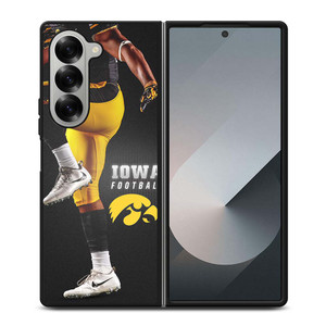 IOWA HAWKEYES FOOTBALL Samsung Galaxy Z Fold 6 Case Cover