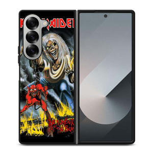 IRON MAIDEN THE NUMBER OF THE BEAST Samsung Galaxy Z Fold 6 Case Cover