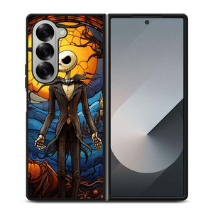 JACK SKELLINGTON NIGHTMARE BEFORE CHRISTMAS Samsung Galaxy Z Fold 6 Case Cover