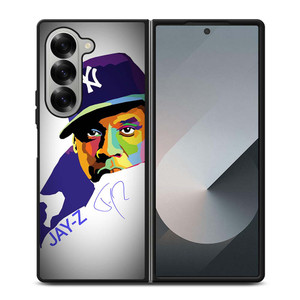 JAY Z NEW YORK ART Samsung Galaxy Z Fold 6 Case Cover JAY Z NEW YORK ART Samsung Galaxy Z Fold 6 Case Cover