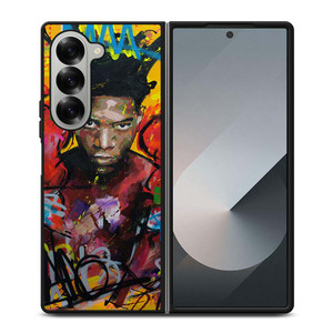 JEAN MICHEL BASQUIAT BOXING ART Samsung Galaxy Z Fold 6 Case Cover