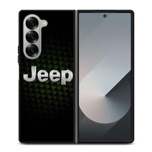 JEEP GREEN CARBON LOGO Samsung Galaxy Z Fold 6 Case Cover JEEP GREEN CARBON LOGO Samsung Galaxy Z Fold 6 Case Cover