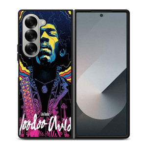 JIMI HENDRIX ART Samsung Galaxy Z Fold 6 Case Cover