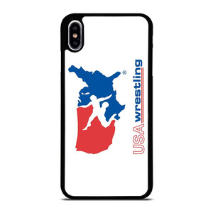 USA WRESTLING LOGO iPhone XS Max Case Cover USA WRESTLING LOGO iPhone XS Max Case Cover