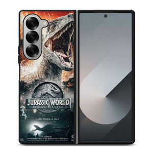 JURASSIC WORLD FALLEN KINGDOM POSTER Samsung Galaxy Z Fold 6 Case Cover