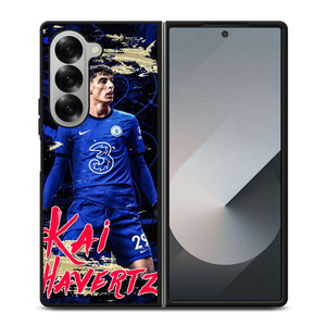 KAI HAVERTZ CHELSEA FC Samsung Galaxy Z Fold 6 Case Cover KAI HAVERTZ CHELSEA FC Samsung Galaxy Z Fold 6 Case Cover