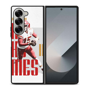 KANSAS CITY PATRICK MAHOMES NFL Samsung Galaxy Z Fold 6 Case Cover
