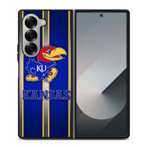KANSAS JAYHAWKS ICON Samsung Galaxy Z Fold 6 Case Cover