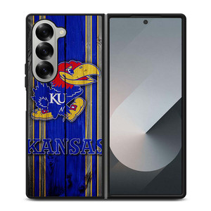 KANSAS JAYHAWKS LOGO Samsung Galaxy Z Fold 6 Case Cover