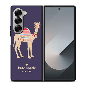 KATE SPADE APPLIQUE CAMEL Samsung Galaxy Z Fold 6 Case Cover KATE SPADE APPLIQUE CAMEL Samsung Galaxy Z Fold 6 Case Cover
