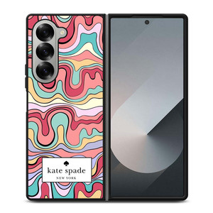 KATE SPADE NEW YORK ABSTRACT PAINTING Samsung Galaxy Z Fold 6 Case Cover