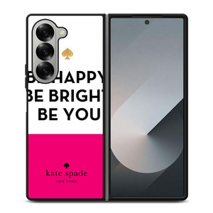 KATE SPADE NEW YORK BE HAPPY Samsung Galaxy Z Fold 6 Case Cover KATE SPADE NEW YORK BE HAPPY Samsung Galaxy Z Fold 6 Case Cover