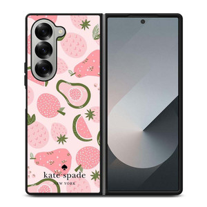 KATE SPADE NEW YORK LOGO FRUITS Samsung Galaxy Z Fold 6 Case Cover