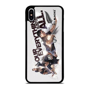 ALL BLACKS NEW ZEALAND RUGBY TEAM iPhone XS Max Case Cover