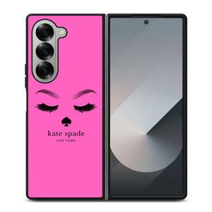 KATE SPADE PINK EYEBROW Samsung Galaxy Z Fold 6 Case Cover KATE SPADE PINK EYEBROW Samsung Galaxy Z Fold 6 Case Cover