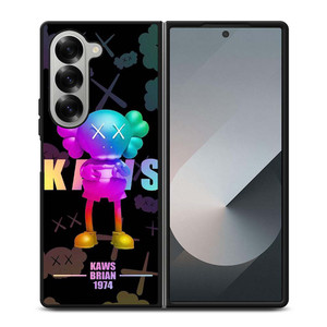 KAWS BRIAN 1974 FASHION Samsung Galaxy Z Fold 6 Case Cover