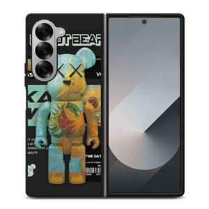KAWS ROBOT BEAR MASA Samsung Galaxy Z Fold 6 Case Cover