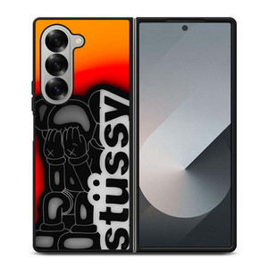 KAWS STUSSY Samsung Galaxy Z Fold 6 Case Cover
