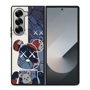 KAWS VIOLENT BEAR Samsung Galaxy Z Fold 6 Case Cover KAWS VIOLENT BEAR Samsung Galaxy Z Fold 6 Case Cover